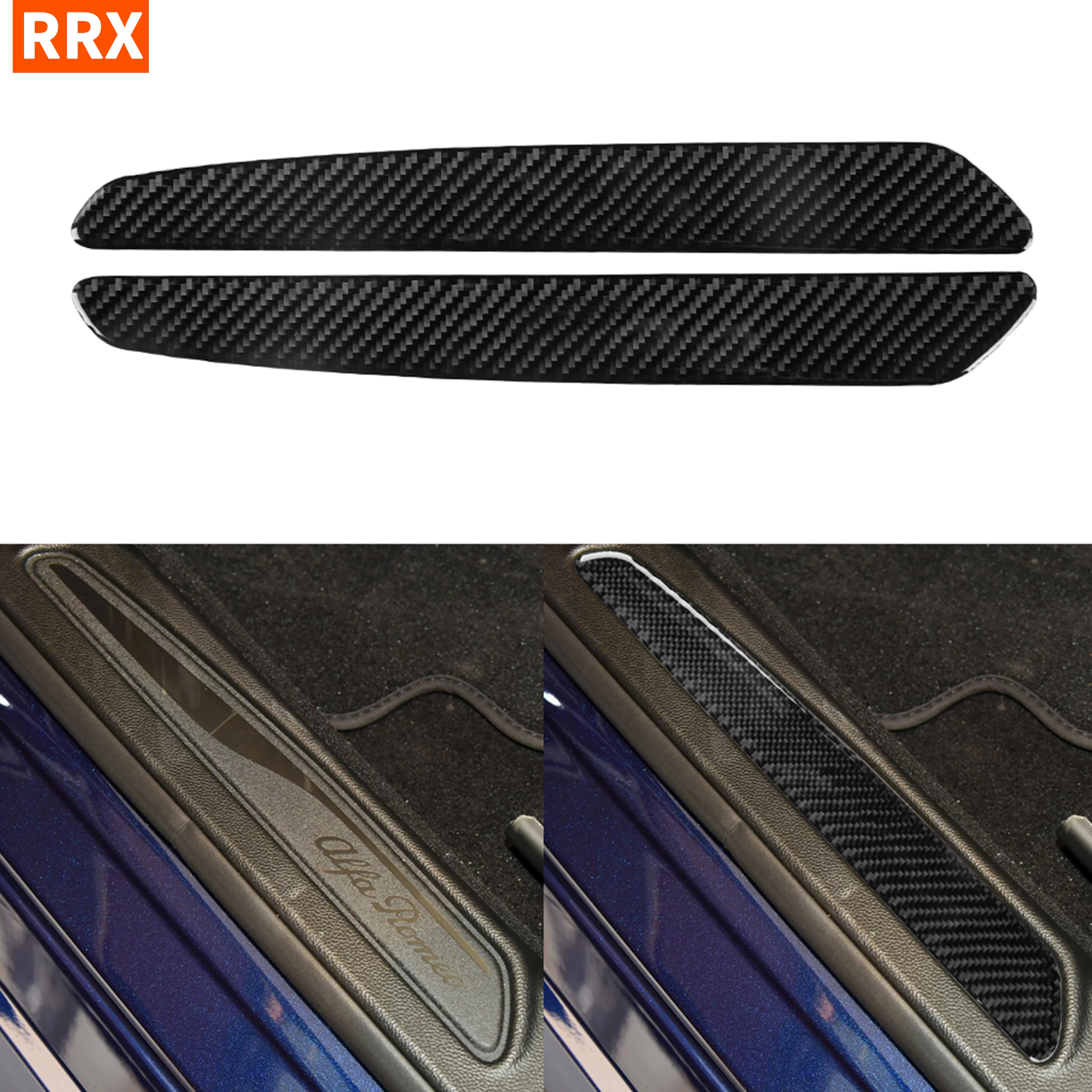 For Alfa Romeo Giulia Stelvio 2017-2019 Carbon Fiber Car Door Sill Sticker Door Sills Anti Scratch Scuff Pedal cover Trim Auto
For Alfa Romeo Giulia Stelvio 2017-2019 Carbon Fiber Car Door Sill Sticker Door Sills Anti Scratch Scuff Pedal cover Trim Auto