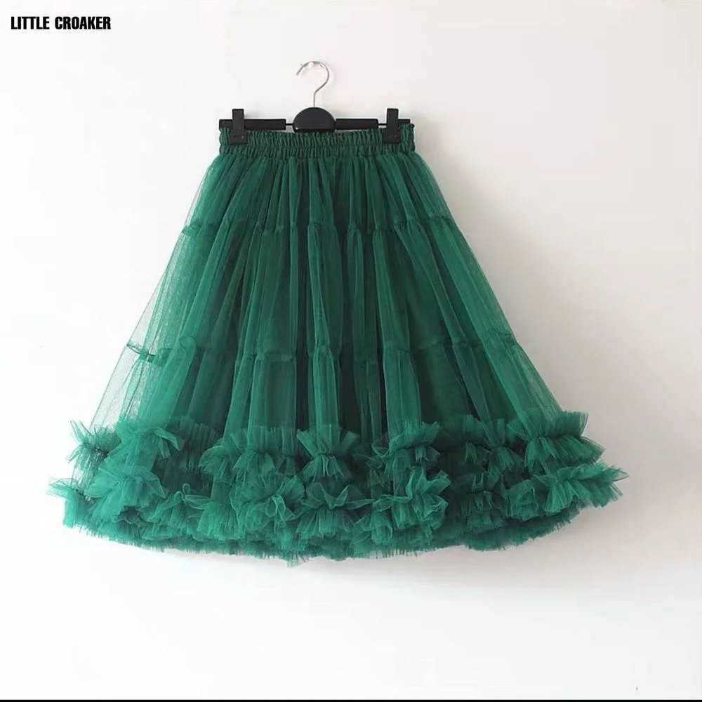 New Preppy Style Mesh Skirt for Autumn Winter Fluffy Skirt Pleated Skirt Mid-length High-waisted Green Yellow Fairy Skirt
New Preppy Style Mesh Skirt for Autumn Winter Fluffy Skirt Pleated Skirt Mid-length High-waisted Green Yellow Fairy Skirt