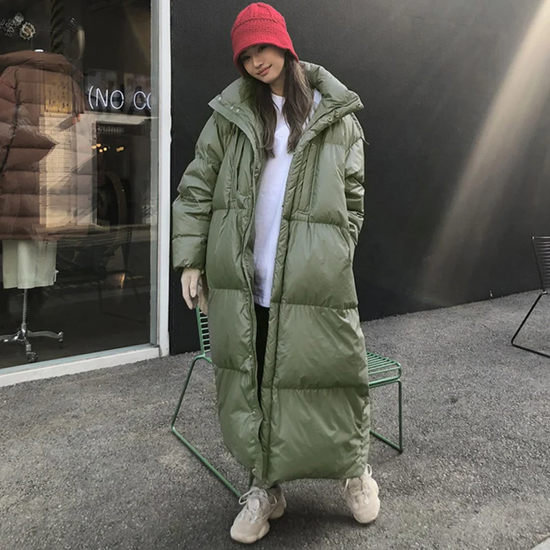 Korean Chic Winter Hooded Zipper Loose Oversize Long Thickened Warm Cotton Jacket Women's Jacket
Korean Chic Winter Hooded Zipper Loose Oversize Long Thickened Warm Cotton Jacket Women's Jacket