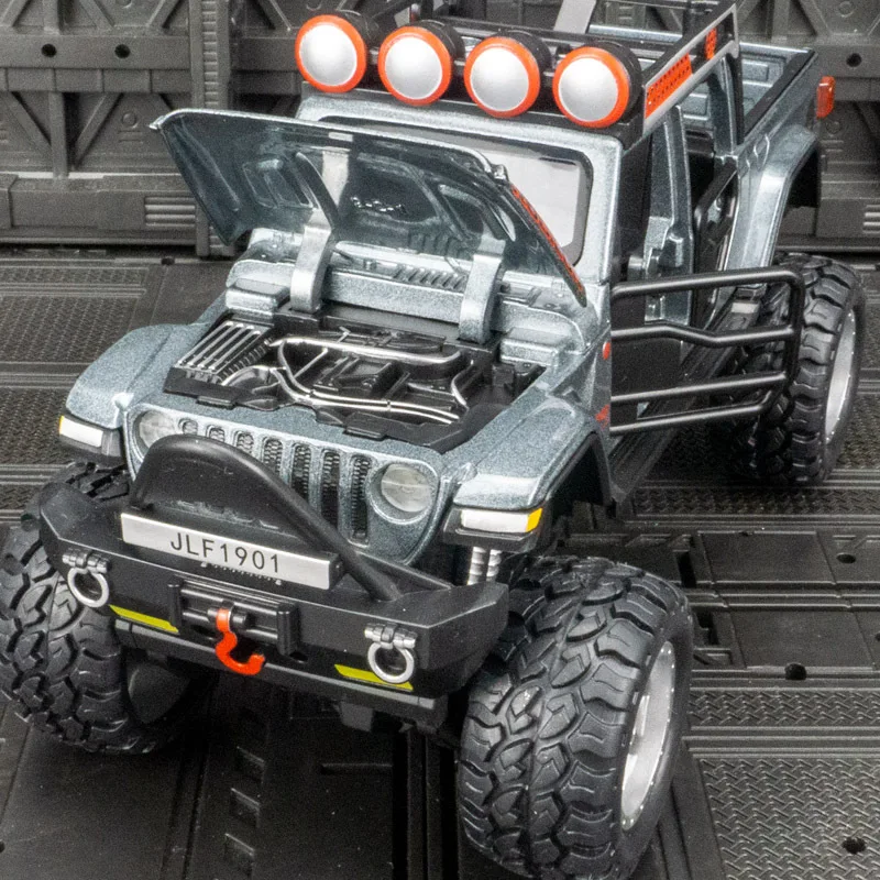 Hot Toys Diecast 1/32 Wrangler Gladiator Metal Model Metal SUV Metal Return Force Children's Toy Toys for Boys Christmas Toys
Hot Toys Diecast 1/32 Wrangler Gladiator Metal Model Metal SUV Metal Return Force Children's Toy Toys for Boys Christmas Toys