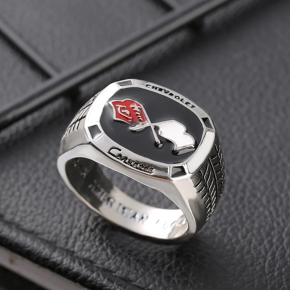 Men Ring Signet Seal Male Ring Fashion Jewelry Creative new American legend supercar Corvette champion ring Punk Rock Hip Hop
Men Ring Signet Seal Male Ring Fashion Jewelry Creative new American legend supercar Corvette champion ring Punk Rock Hip Hop