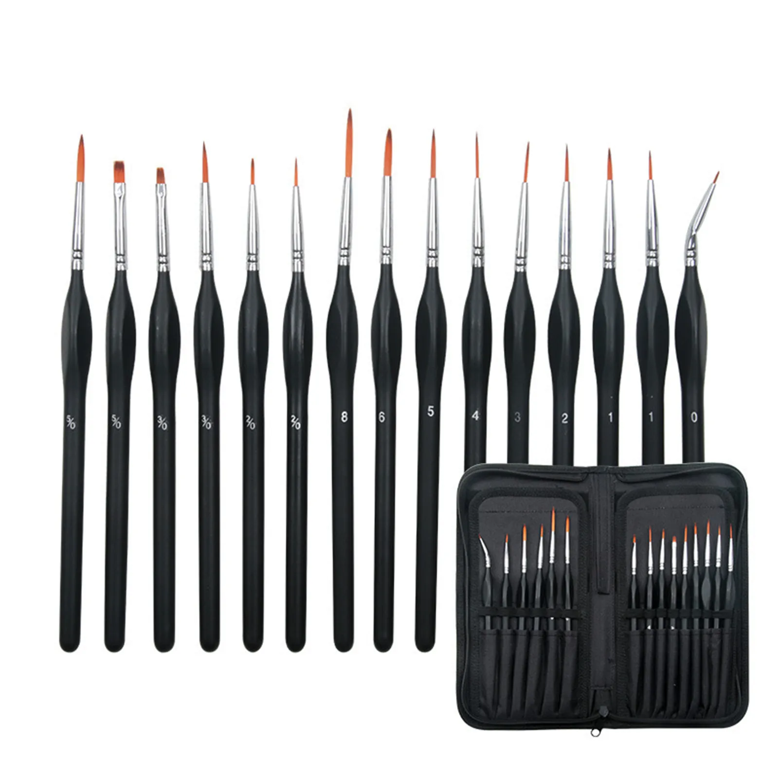 15Pcs Nylon Hair Hook Line Pen Set Convenient Miniature Drawing Brushes miniature Painting Brush Kit Painting Pen Paint Brush
15Pcs Nylon Hair Hook Line Pen Set Convenient Miniature Drawing Brushes miniature Painting Brush Kit Painting Pen Paint Brush