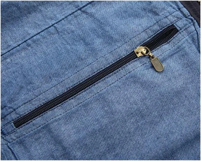 Plus Size Men's Multi-Pocket Denim Vest Jackets Men Classic Blue Cargo Cotton Vest Coat Man Autumn Winter Casual Fishing Vest
Plus Size Men's Multi-Pocket Denim Vest Jackets Men Classic Blue Cargo Cotton Vest Coat Man Autumn Winter Casual Fishing Vest