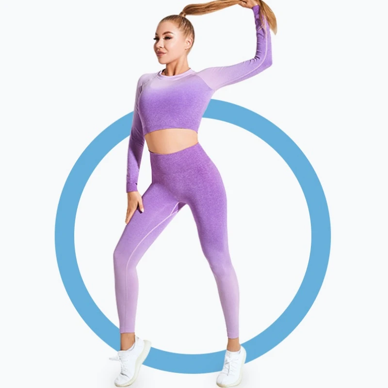 Seamless Gym Yoga Suit Sports Sets For Women Tracksuit New Workout Clothes Long Sleeve top Leggings Sexy Bra Sport Outfits
Seamless Gym Yoga Suit Sports Sets For Women Tracksuit New Workout Clothes Long Sleeve top Leggings Sexy Bra Sport Outfits