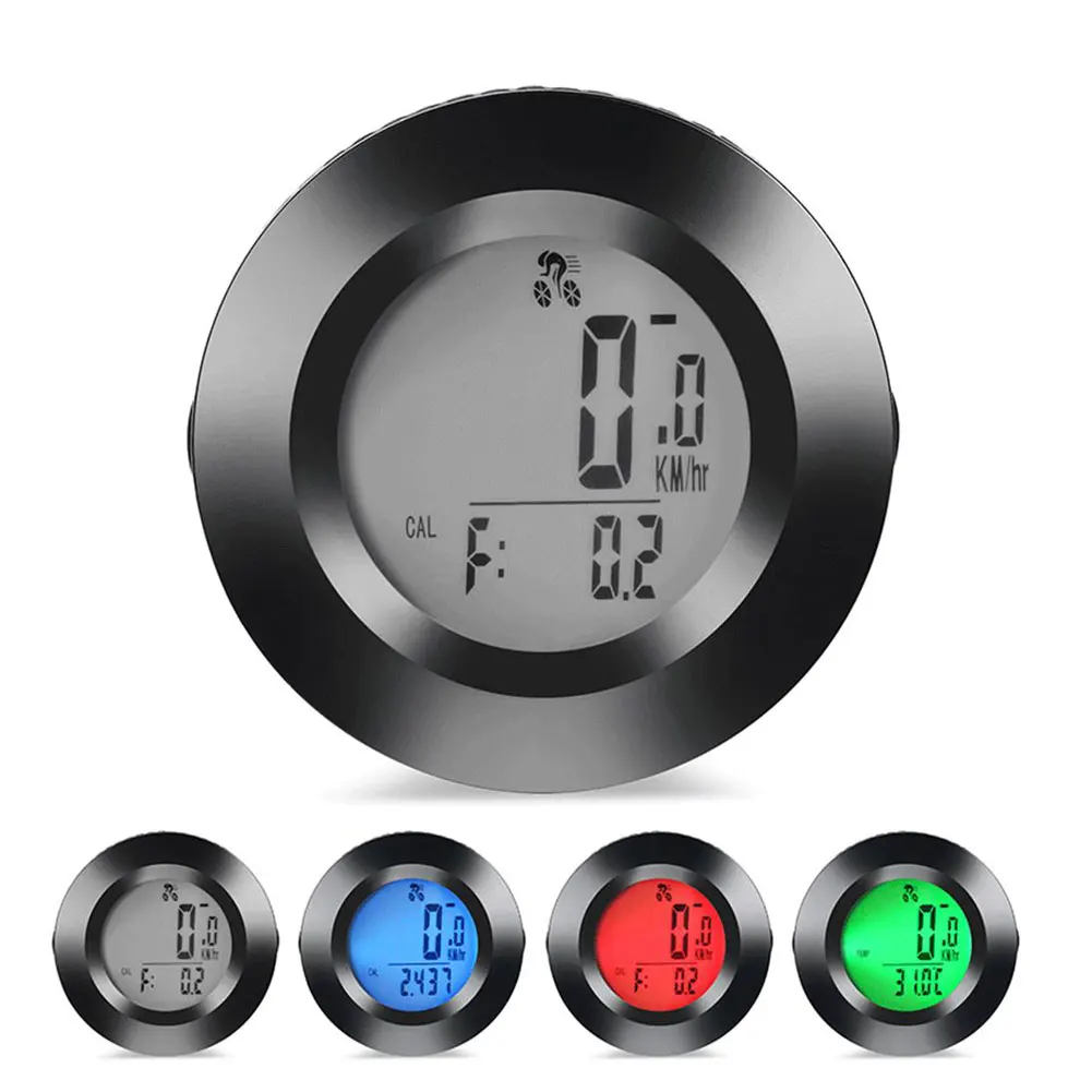 Bicycle Speed Meter Three-Color Backlight English Wireless Waterproof Round Luminous Speed Measurement Odometer Bike Accessories
Bicycle Speed Meter Three-Color Backlight English Wireless Waterproof Round Luminous Speed Measurement Odometer Bike Accessories