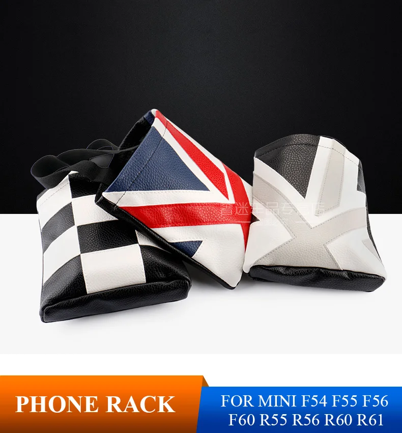 Держатель для телефона на автомобильный воздушный выход с разъемом Union Jack