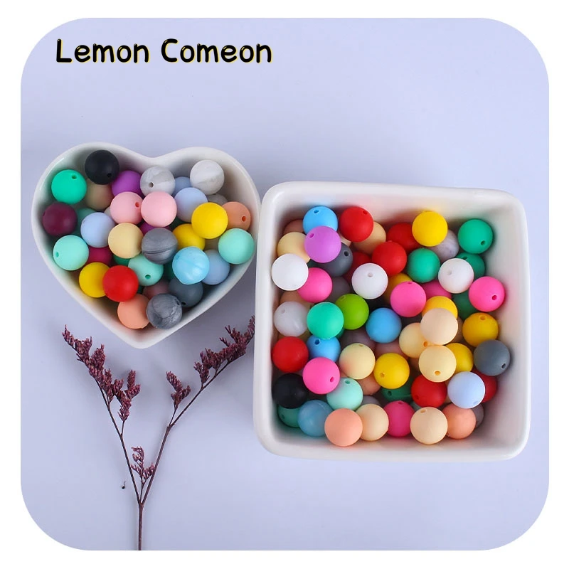 12mm Silicone Beads 500pcs Round Ball Pearl Food Grade PBA Free DIY Pacifier Chain Necklace Accessories Silicone Teether Beads
12mm Silicone Beads 500pcs Round Ball Pearl Food Grade PBA Free DIY Pacifier Chain Necklace Accessories Silicone Teether Beads