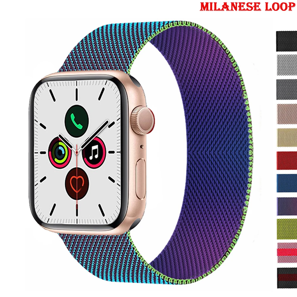 Strap For Apple watch band 44mm 40mm correa 38mm 42mm metal watchband wristband bracelet for iWatch serie 7 6 5 4 3 SE 41mm/45mm
Strap For Apple watch band 44mm 40mm correa 38mm 42mm metal watchband wristband bracelet for iWatch serie 7 6 5 4 3 SE 41mm/45mm