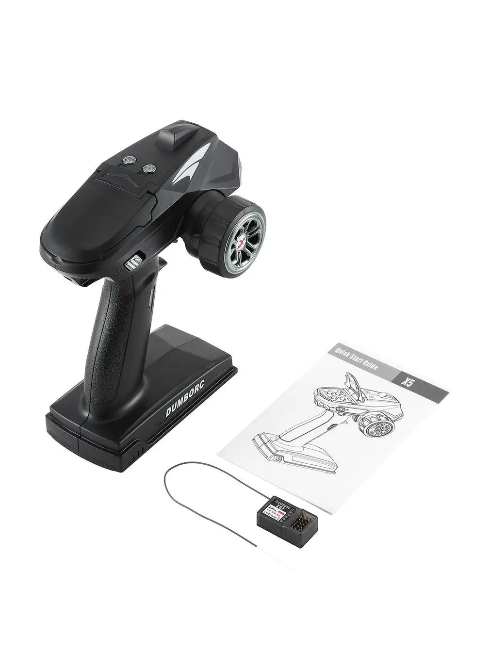 Dumborc X5 Transmitter With X6F 2.4G Receiver Spare Part For MN-90 Remote Control Model And Vehicle Car Boat Tank
Dumborc X5 Transmitter With X6F 2.4G Receiver Spare Part For MN-90 Remote Control Model And Vehicle Car Boat Tank