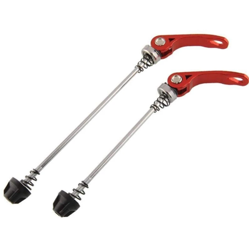 1 Pair MTB Quick Release Skewers Bike , 145/185 mm Road Mountain Bicycle Wheel Hub Front and Rear Clip Bolt Lever Axle
1 Pair MTB Quick Release Skewers Bike , 145/185 mm Road Mountain Bicycle Wheel Hub Front and Rear Clip Bolt Lever Axle