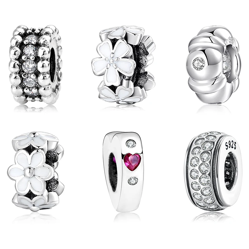 925 Sterling Silver round shine CZ fine Interval Bead Fit Original European Charm Bracelet Jewelry making
925 Sterling Silver round shine CZ fine Interval Bead Fit Original European Charm Bracelet Jewelry making