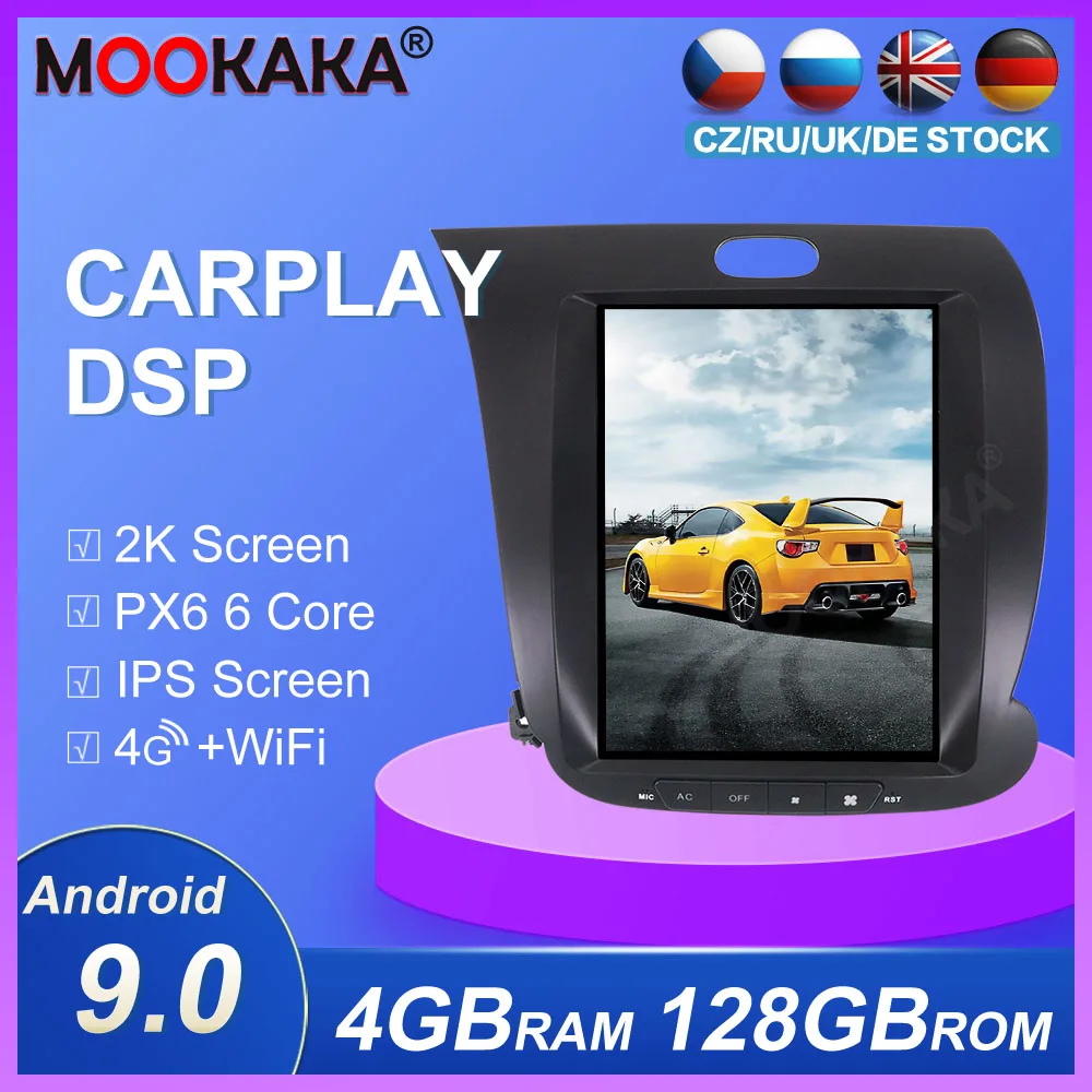 For KIA CERATO K3 FORTE 2013-2017 Car Multimedia Player Android px6 tesla 4+128gb Stereo Audio radio autoradio GPS Head unit
For KIA CERATO K3 FORTE 2013-2017 Car Multimedia Player Android px6 tesla 4+128gb Stereo Audio radio autoradio GPS Head unit