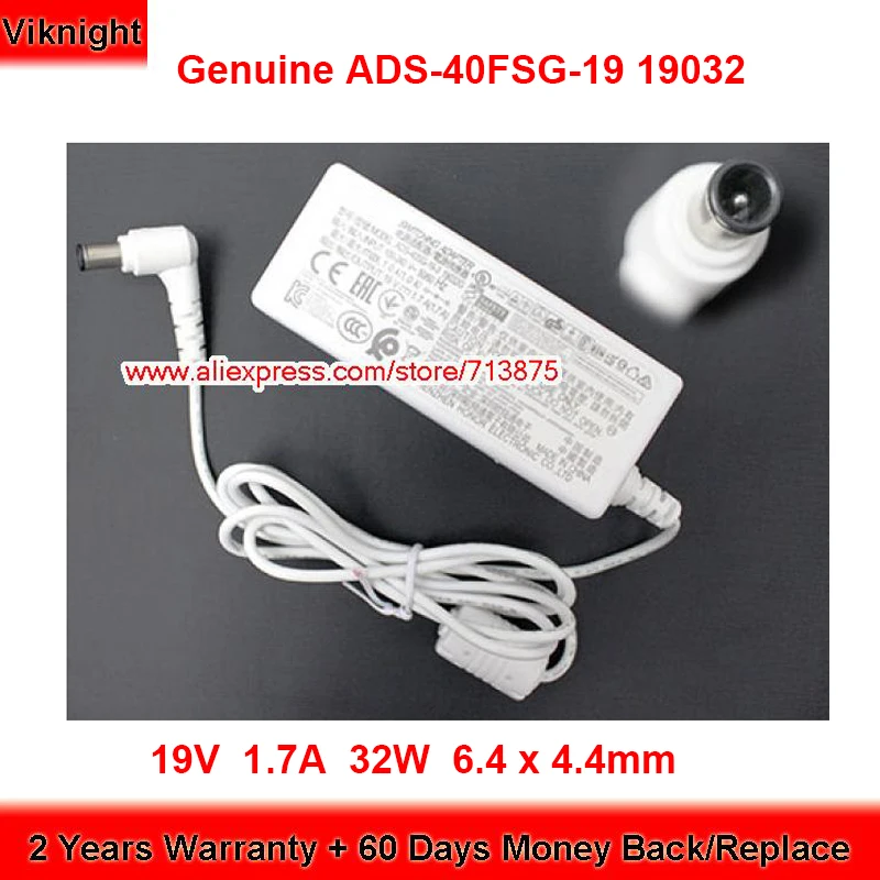 Genuine ADS-40SG-19-3 19V 1.7A Ac Adapter for LG FLATRON IPS277 E2242C MONITOR E1948SX 24MP55HQ 22MP55HA 24MP55HA Power Supply
Genuine ADS-40SG-19-3 19V 1.7A Ac Adapter for LG FLATRON IPS277 E2242C MONITOR E1948SX 24MP55HQ 22MP55HA 24MP55HA Power Supply