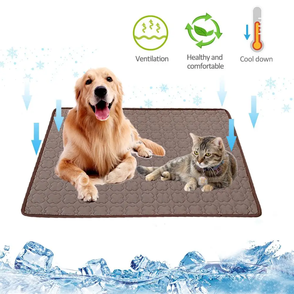 Cooling Summer Pad Mat For Dog Cat Blanket Sofa Dog Mat Breathable Washable Pet Dog Bed Summer For Small Medium Large Dogs Car
Cooling Summer Pad Mat For Dog Cat Blanket Sofa Dog Mat Breathable Washable Pet Dog Bed Summer For Small Medium Large Dogs Car