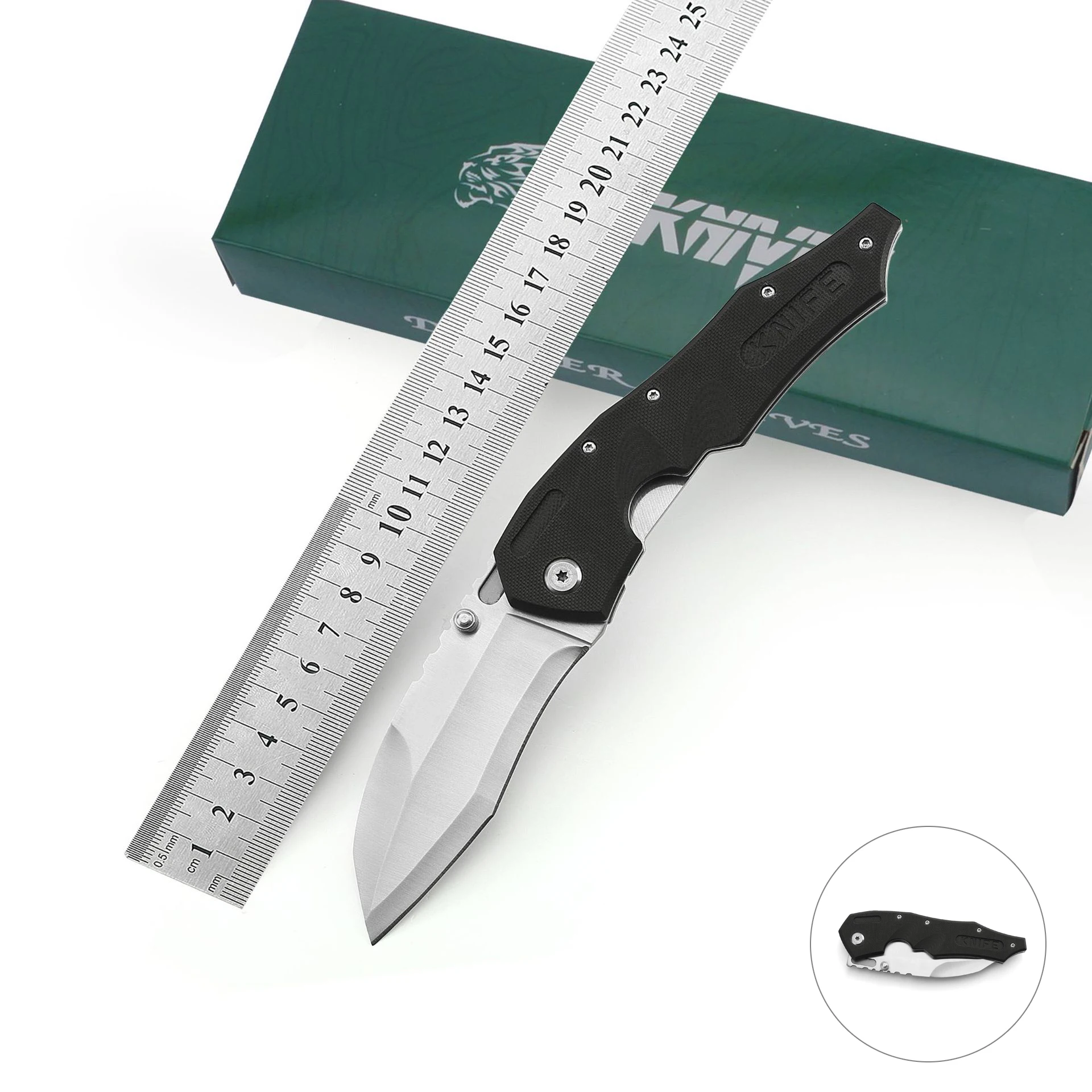 G10 Tactical Folding Knife Titanium Outdoor Camping Hunting Survival Pocket Utility EDC Tools Self Defense Knifes
G10 Tactical Folding Knife Titanium Outdoor Camping Hunting Survival Pocket Utility EDC Tools Self Defense Knifes