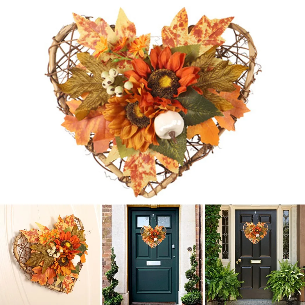 Utumn Front Door Fruit Branch Autumn Maple Leaf Artificial Halloween Thanksgiving Door Home Decoration
Utumn Front Door Fruit Branch Autumn Maple Leaf Artificial Halloween Thanksgiving Door Home Decoration
