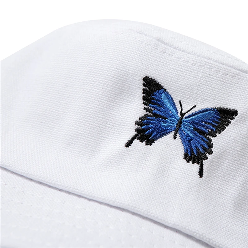 New Fashion Women Bucket Hat Butterfly Embroidery Foldable Anti-sunburn Bucket Sun Hats Harajuku Streetwear Fisherman Cap Girls
New Fashion Women Bucket Hat Butterfly Embroidery Foldable Anti-sunburn Bucket Sun Hats Harajuku Streetwear Fisherman Cap Girls