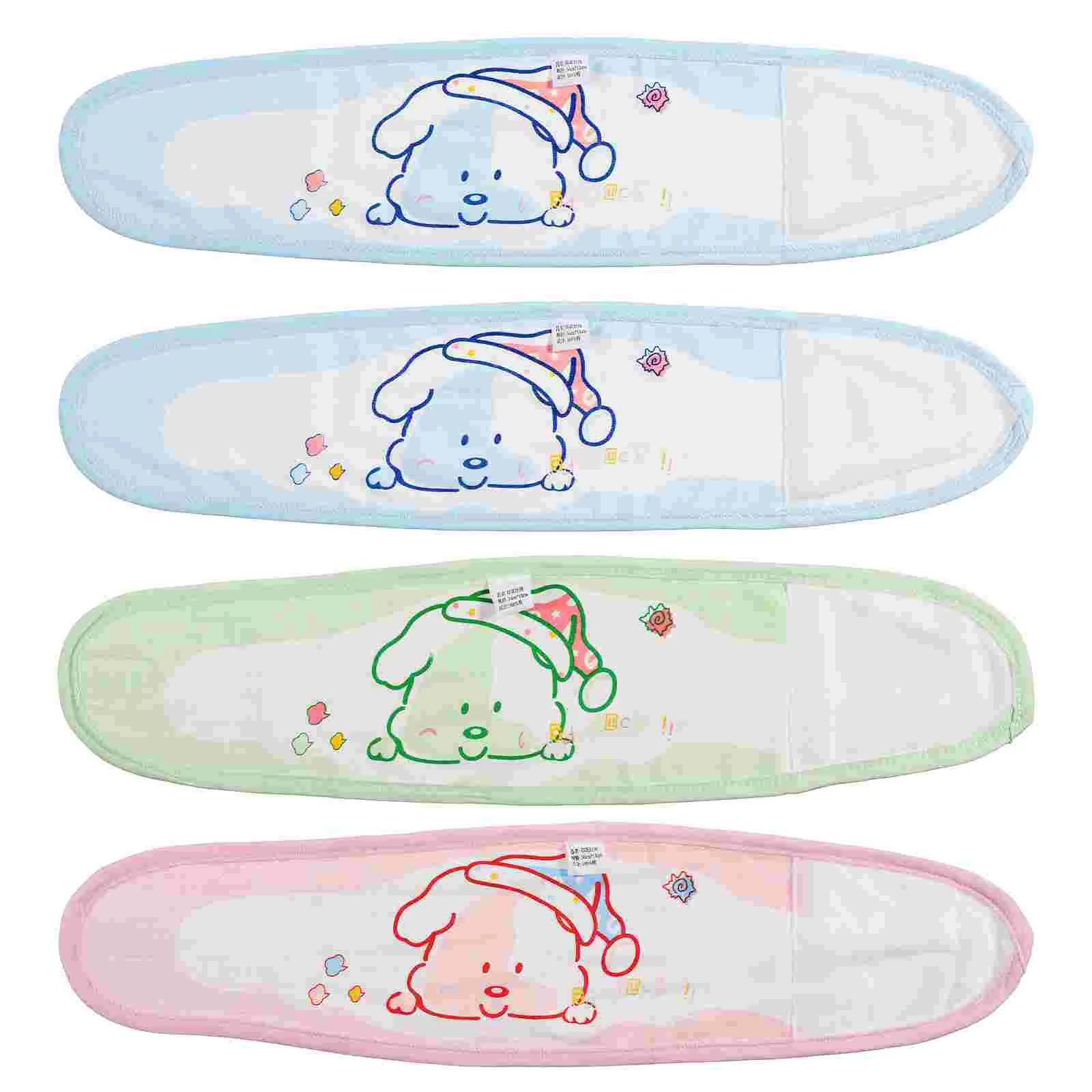 EXCEART 4pcs Cartoon Navel Band Adjustable Newborn Bellyband Baby Infant Belt Navel Protection Belt (Random Color)
EXCEART 4pcs Cartoon Navel Band Adjustable Newborn Bellyband Baby Infant Belt Navel Protection Belt (Random Color)