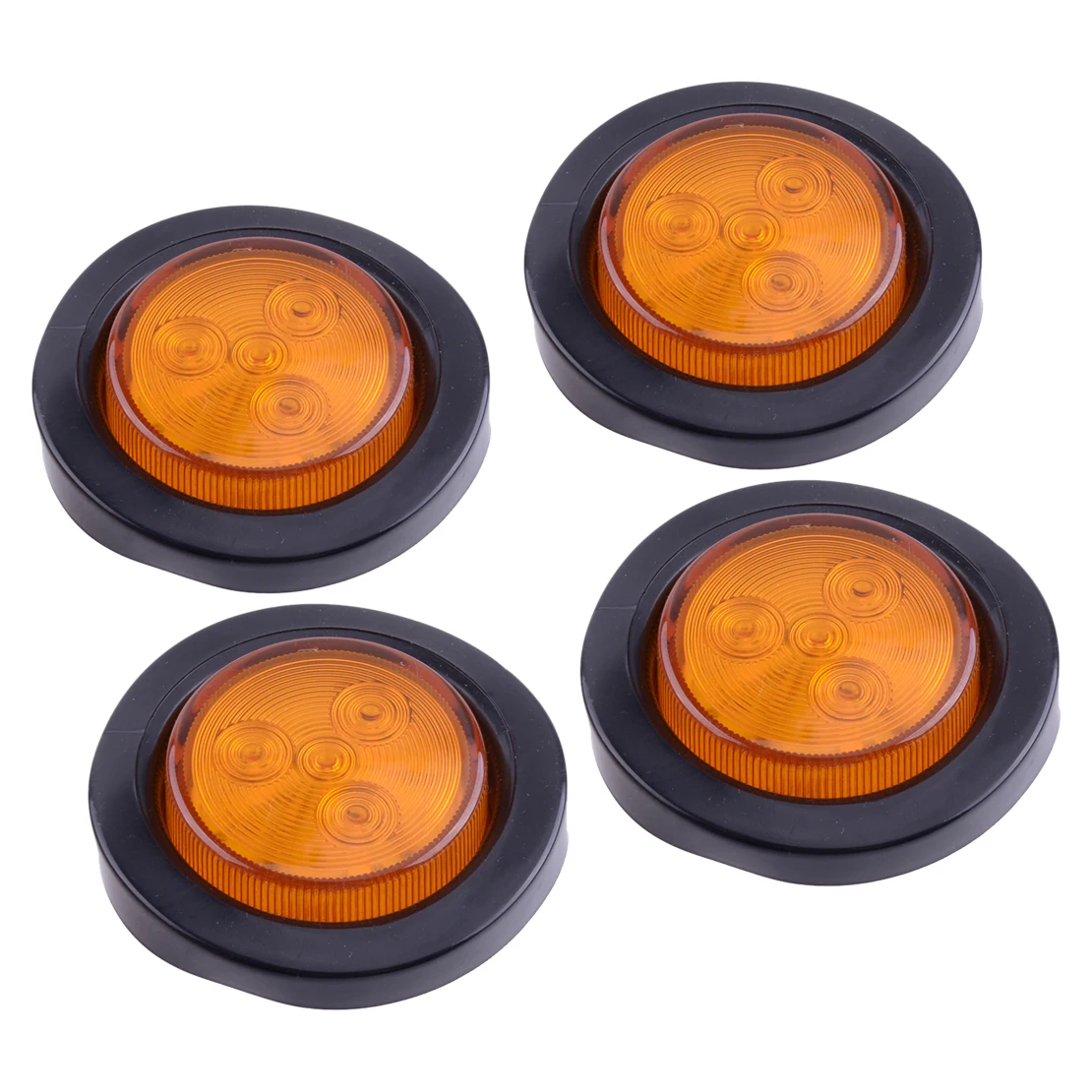 4pcs/Set 2" Round Side Marker Light Clearance LED Tail Lamp Indicator Blinker Grommet 12V for Universal Car Truck Trailer
4pcs/Set 2" Round Side Marker Light Clearance LED Tail Lamp Indicator Blinker Grommet 12V for Universal Car Truck Trailer