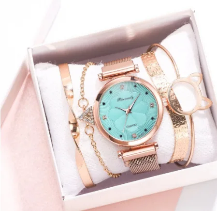 Ladies Bracelet Watch, Quartz Watch, Personalized Diamond Watch Bracelet Fashion Combination Set Luxury Ladies Watch 2021
Ladies Bracelet Watch, Quartz Watch, Personalized Diamond Watch Bracelet Fashion Combination Set Luxury Ladies Watch 2021