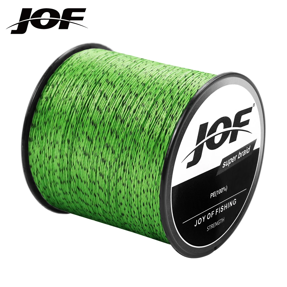 JOF New 8 Strands Braided PE Fishing Line 300M 22-88LB Multifilament Smooth Wire For Lure Bait Peche
JOF New 8 Strands Braided PE Fishing Line 300M 22-88LB Multifilament Smooth Wire For Lure Bait Peche