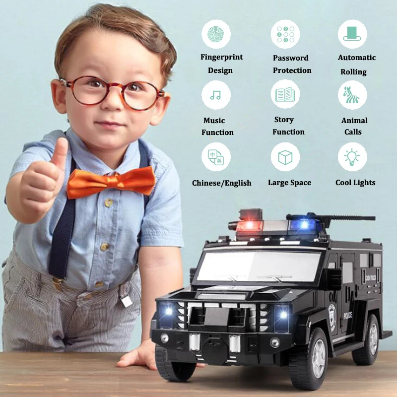 Money Cartoon piggy bank Toys Smart Music Password Banknote Car Coin Bank Figure Toy Saving Money Box Kids Pretend Play Toy Gift
Money Cartoon piggy bank Toys Smart Music Password Banknote Car Coin Bank Figure Toy Saving Money Box Kids Pretend Play Toy Gift