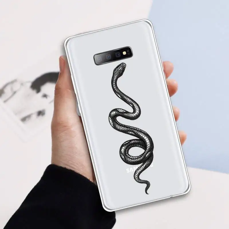 black snake Terrible horror animal Phone Case Transparent For Samsung Galaxy A 71 21s S note 8 9 10 plus 20 ultra
black snake Terrible horror animal Phone Case Transparent For Samsung Galaxy A 71 21s S note 8 9 10 plus 20 ultra