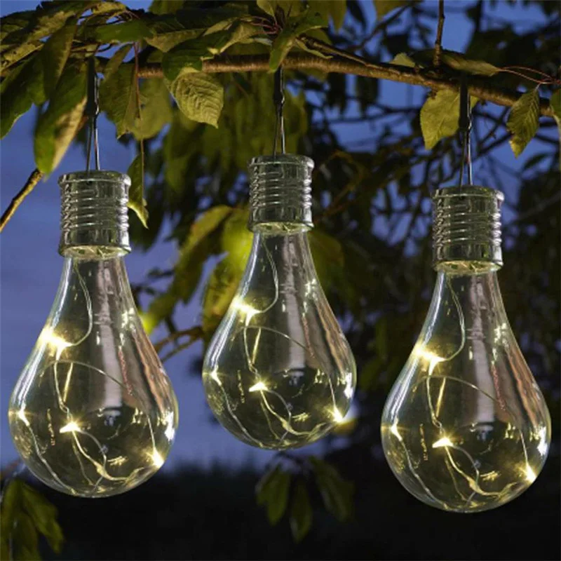 Solar Power LED Light Bulb Lamp Hanging Decoration Durable For Camping Outdoor Garden YG
Solar Power LED Light Bulb Lamp Hanging Decoration Durable For Camping Outdoor Garden YG