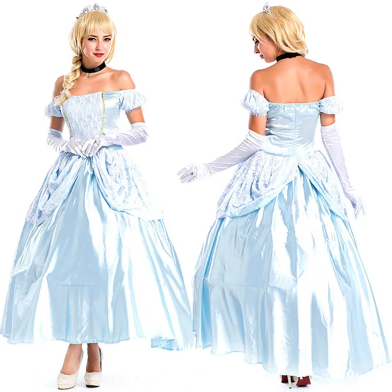 Sexy Halloween Party Princess Costumes Outfit Fancy Cinderella Lolita Cosplay Dresses With Gloves
Sexy Halloween Party Princess Costumes Outfit Fancy Cinderella Lolita Cosplay Dresses With Gloves