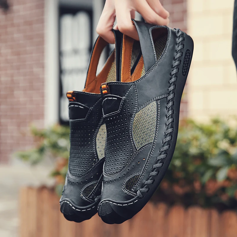 Indoor Sandals Roman Sandals Man Slide Sandal Men Summer Safety Flip Flops Slippers 2020 Cork Leather Beach Men's Sports
Indoor Sandals Roman Sandals Man Slide Sandal Men Summer Safety Flip Flops Slippers 2020 Cork Leather Beach Men's Sports