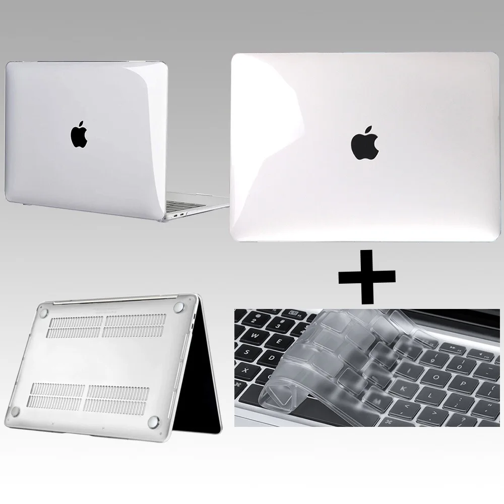 Laptop Case for Apple MacBook Air 13/11/MacBook Pro 13/15/16/Macbook 12/White A1342 Transparent Hard Shell +Keyboard Cover
Laptop Case for Apple MacBook Air 13/11/MacBook Pro 13/15/16/Macbook 12/White A1342 Transparent Hard Shell +Keyboard Cover