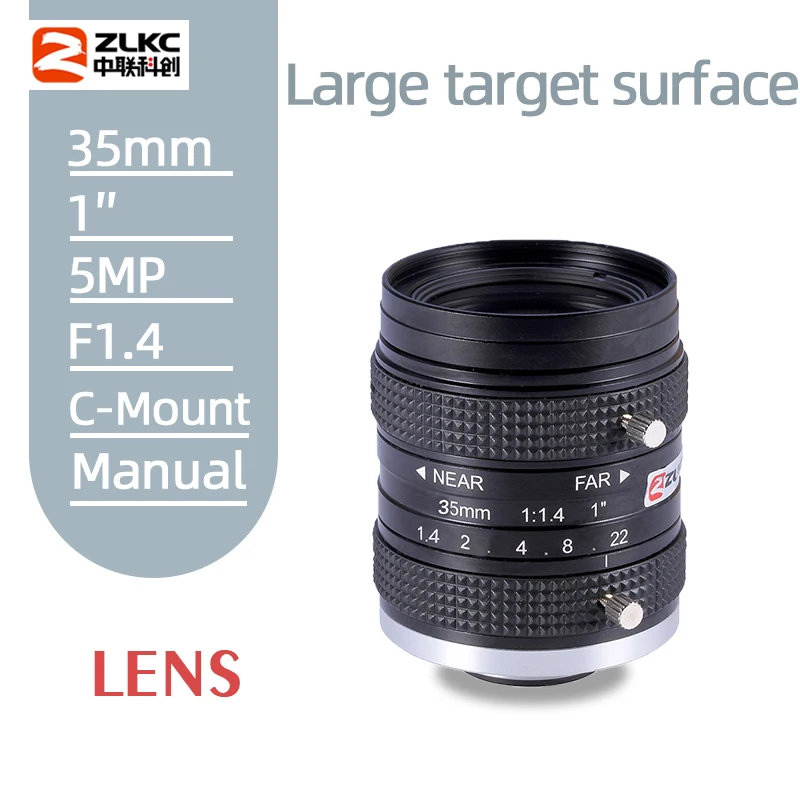 ZLKC 5Megapixel USB Webcam CCTV 35mm C-Mount High Definition SONY PYTHON5000 Hikrobot Camera Industrial Lens Machine Vision
ZLKC 5Megapixel USB Webcam CCTV 35mm C-Mount High Definition SONY PYTHON5000 Hikrobot Camera Industrial Lens Machine Vision