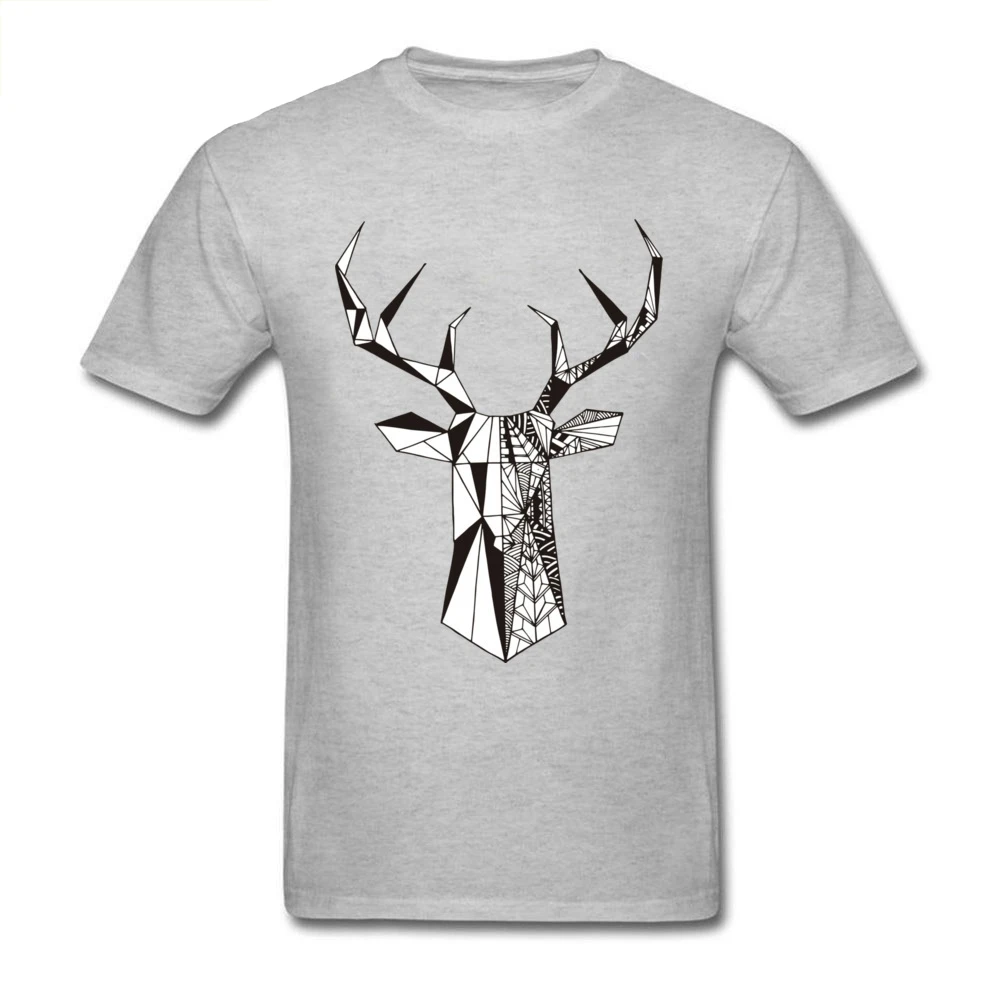 Geometric Deer T-shirt Men High Street Fashion T Shirt Geek Grey Tops Tees Cotton Fabric Crewneck Clothing Casual Adult Tshirt
Geometric Deer T-shirt Men High Street Fashion T Shirt Geek Grey Tops Tees Cotton Fabric Crewneck Clothing Casual Adult Tshirt