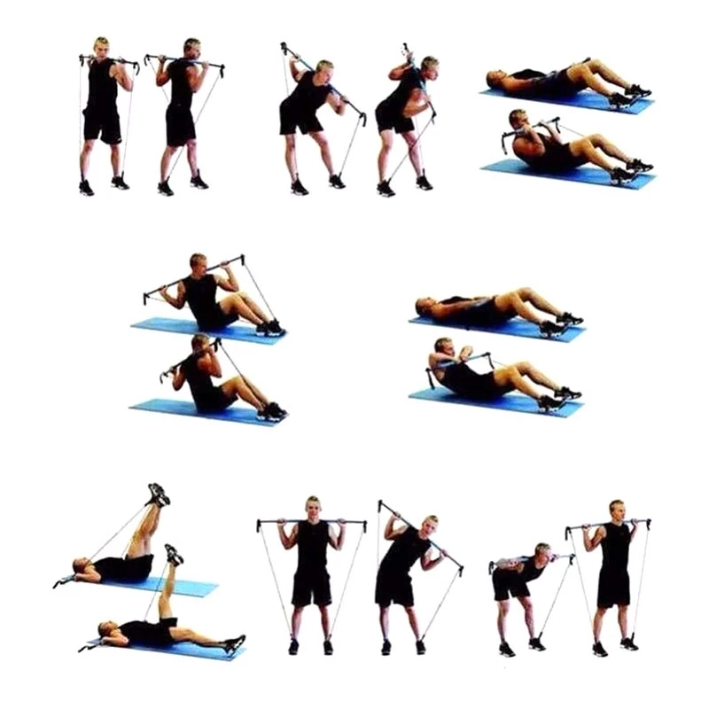 2Pcs Portable Fitness Pilates Bar Yoga Tension Bar for Chest Expansion Fitness Exercise
2Pcs Portable Fitness Pilates Bar Yoga Tension Bar for Chest Expansion Fitness Exercise