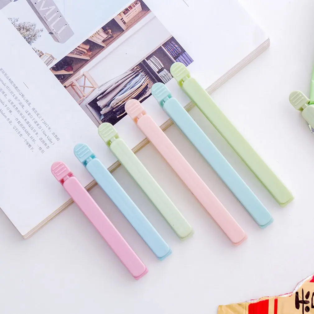 5Pcs Plastic Bag Sealer Food Keep Fresh Bag Clips Home Food Snack Storage Seal Bag Clips Sealer Clamp Kitchen Tool Food Clip
5Pcs Plastic Bag Sealer Food Keep Fresh Bag Clips Home Food Snack Storage Seal Bag Clips Sealer Clamp Kitchen Tool Food Clip