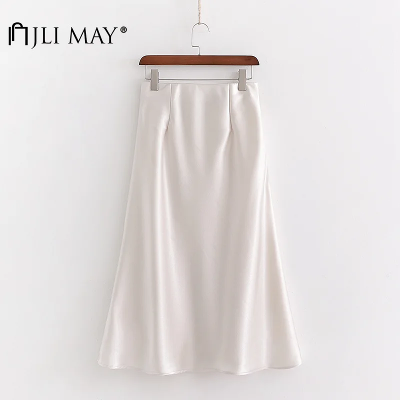 JLI MAY Women's Skirt Solid High Waist A-Line Draped Slim Elegant Mid-Calf Skirts Office Lady
JLI MAY Women's Skirt Solid High Waist A-Line Draped Slim Elegant Mid-Calf Skirts Office Lady