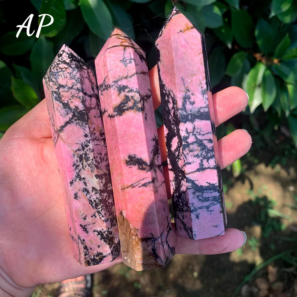 1pc Large Natural Crystal Point Rhodonite Healing Obelisk Pink Stone Wand Rhodochrosite Ornament For Home Decor Energy Stone
1pc Large Natural Crystal Point Rhodonite Healing Obelisk Pink Stone Wand Rhodochrosite Ornament For Home Decor Energy Stone