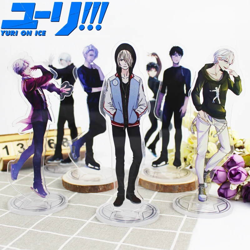 Аниме Yuri On Ice Victor акриловая модель на подставке игрушечная тарелка Yuri Plisetsky мультяшный персонаж стоячий стол Декор DIY Props
Аниме Yuri On Ice Victor акриловая модель на подставке игрушечная тарелка Yuri Plisetsky мультяшный персонаж стоячий стол Декор DIY Props