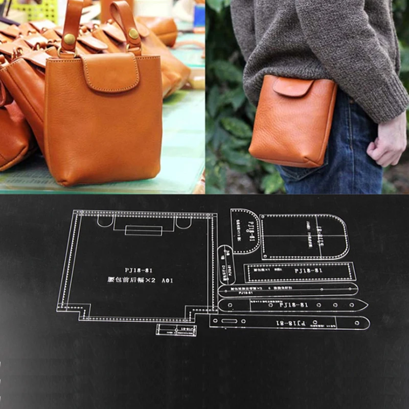 1pc Coin Purse Type Bag Pattern Stencil Tool Waist Bag DIY Acrylic Template Leather Wallet Craft for Leather Handcraft 16x13x6cm
1pc Coin Purse Type Bag Pattern Stencil Tool Waist Bag DIY Acrylic Template Leather Wallet Craft for Leather Handcraft 16x13x6cm