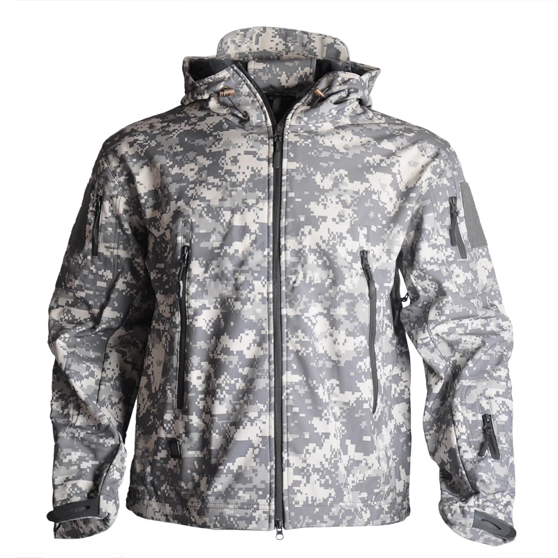 New Outdoor Hiking Mountain Tactical Military Jacket Men Soft Shell Camouflage Waterproof Male Sport Hooded Army Bomber Coat
New Outdoor Hiking Mountain Tactical Military Jacket Men Soft Shell Camouflage Waterproof Male Sport Hooded Army Bomber Coat