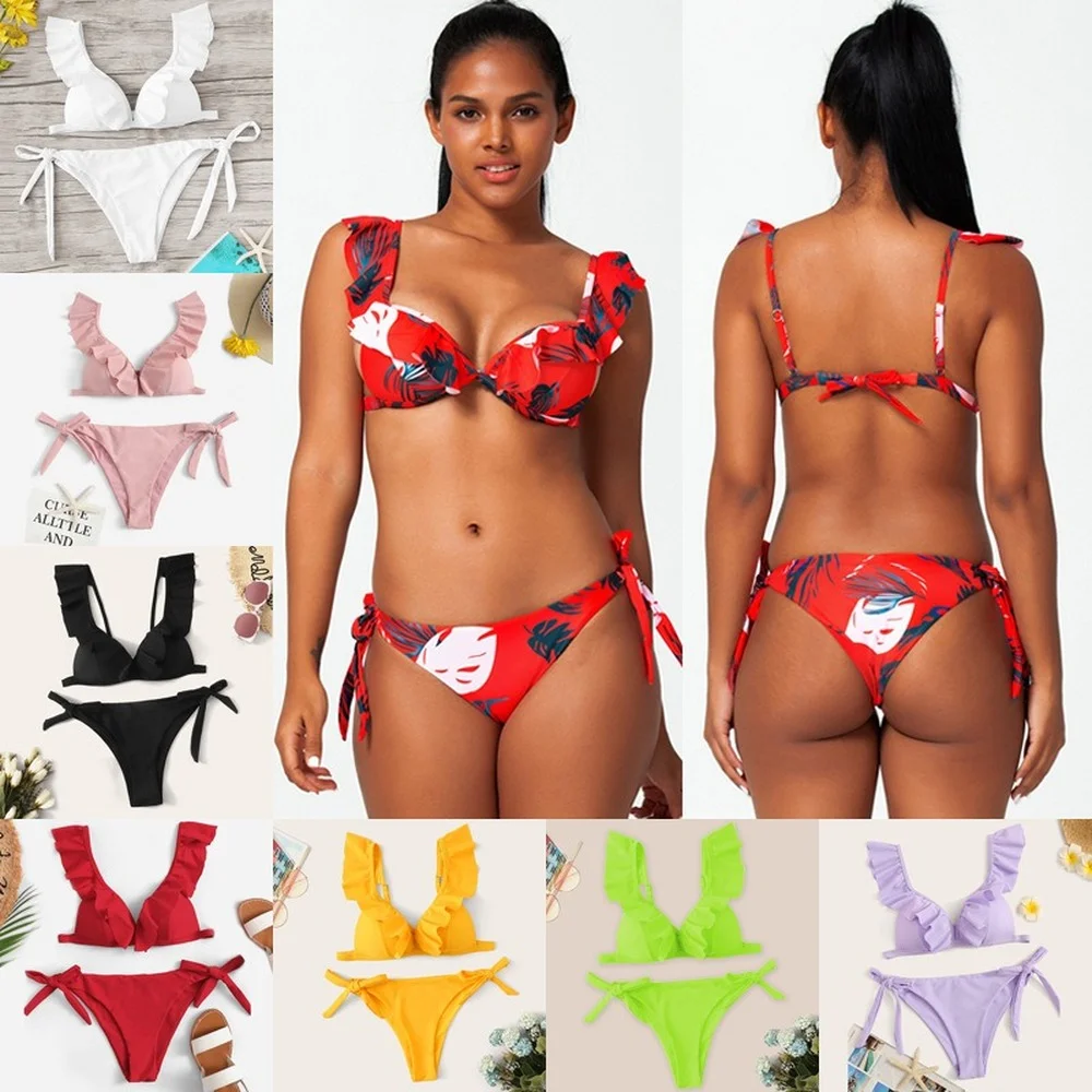 womens swimsuits bathing suits for women bikini 2021 new knot split sexy Ruffle bikini swimming suit women
womens swimsuits bathing suits for women bikini 2021 new knot split sexy Ruffle bikini swimming suit women