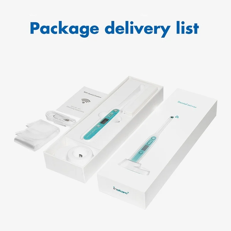 Wifi Oral Camera HD Wireless Intraoral Endoscope Mini Inspection Dentist Oral Real-time Video Dental Tools For Family Health
Wifi Oral Camera HD Wireless Intraoral Endoscope Mini Inspection Dentist Oral Real-time Video Dental Tools For Family Health