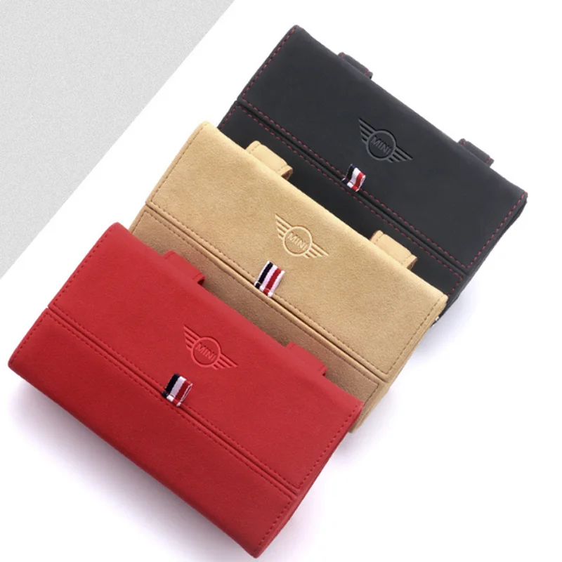 Factory Wholesale For MINI F54F55F56F57F60 R50R55R56R60R61 Auto Storage Accessories Car Sun Visor Glasses Organizor Case Box
Factory Wholesale For MINI F54F55F56F57F60 R50R55R56R60R61 Auto Storage Accessories Car Sun Visor Glasses Organizor Case Box
