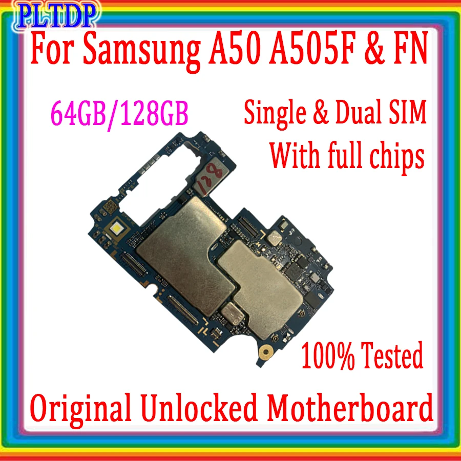 Original For Samsung Galaxy Tab A50 A505F A505FN Motherboard Full Chips With Android System 64GB 128GB Unlocked Logic Board
Original For Samsung Galaxy Tab A50 A505F A505FN Motherboard Full Chips With Android System 64GB 128GB Unlocked Logic Board