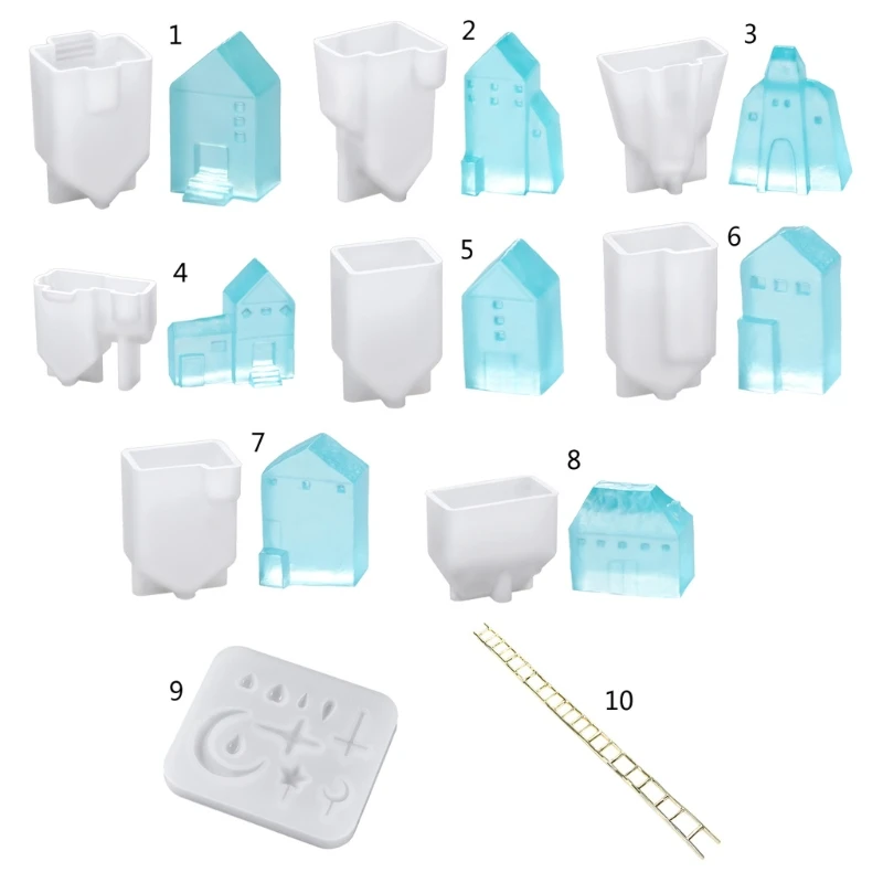 Small House Decoration Silicone Mold is Suitable for Resin Epoxy Resin Diy Crafts Jewelry Making Home Decoration
Small House Decoration Silicone Mold is Suitable for Resin Epoxy Resin Diy Crafts Jewelry Making Home Decoration