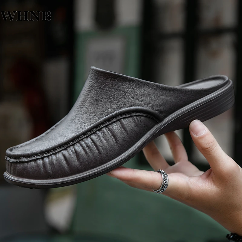 WHNB Size 40-47 Outdoor Slippers Male Spring Summer Fashion Casual Walking Beach Jelly Shoes Indoor Daily
WHNB Size 40-47 Outdoor Slippers Male Spring Summer Fashion Casual Walking Beach Jelly Shoes Indoor Daily
