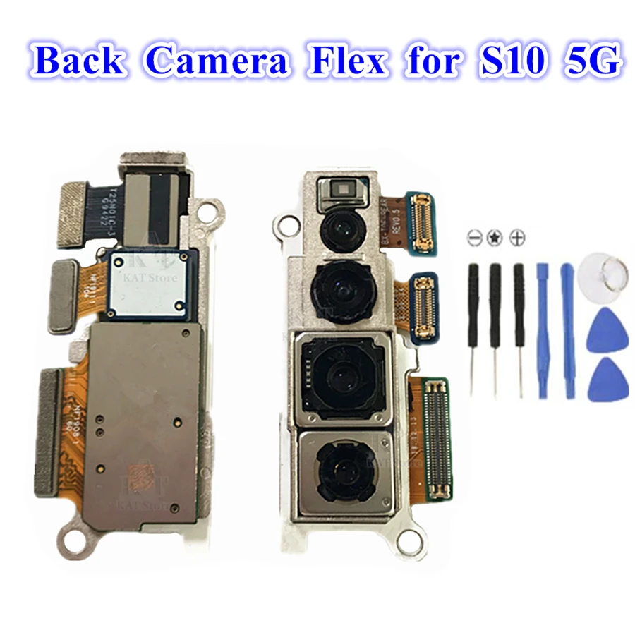 1 шт. шлейф задней камеры для Samsung Galaxy S10 5G G977 G977F G977B большой основной модуль гибкий
