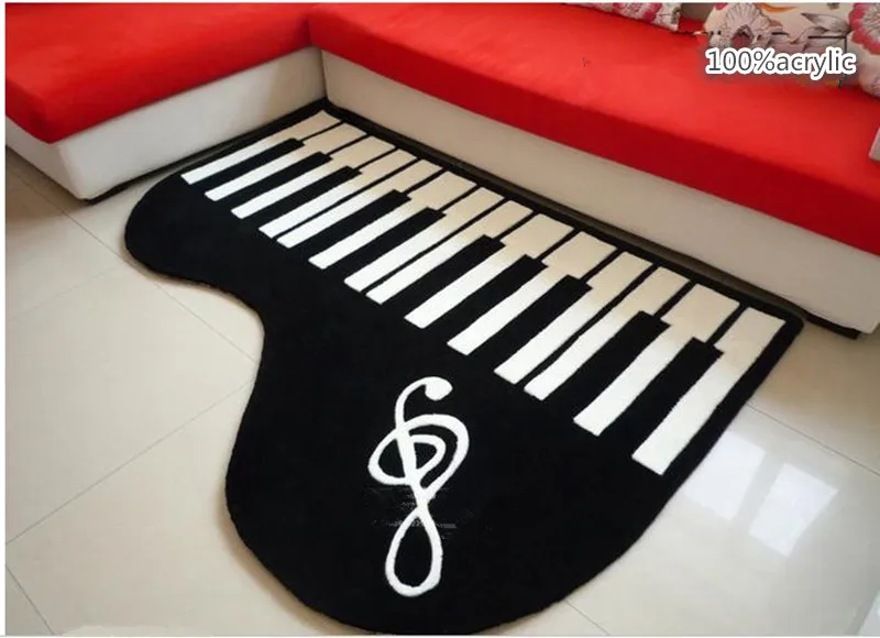 Acrylic Piano Shaped Creative Carpet Bedroom Living Room Carpet Table Thick Black And Tapete Rug Piano White Children's Play Rug
Acrylic Piano Shaped Creative Carpet Bedroom Living Room Carpet Table Thick Black And Tapete Rug Piano White Children's Play Rug