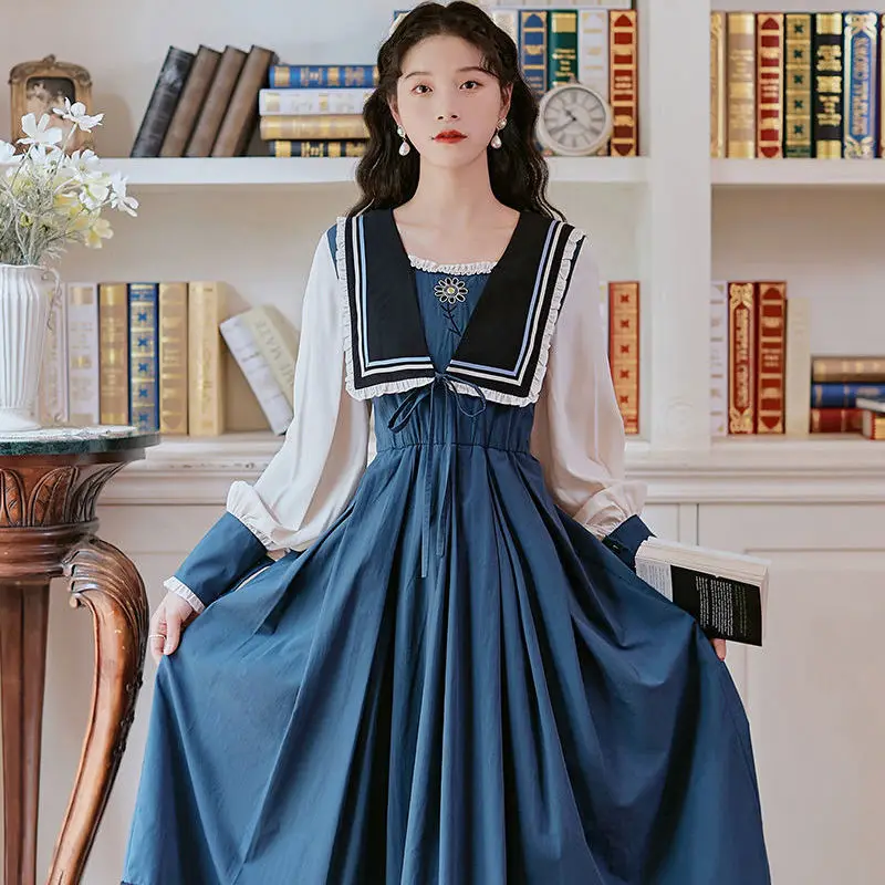 Sweet Lolita Dress Palace style princess dress French retro dress can be salt can be sweet and gentle wind fairy skirt 2021 new
Sweet Lolita Dress Palace style princess dress French retro dress can be salt can be sweet and gentle wind fairy skirt 2021 new