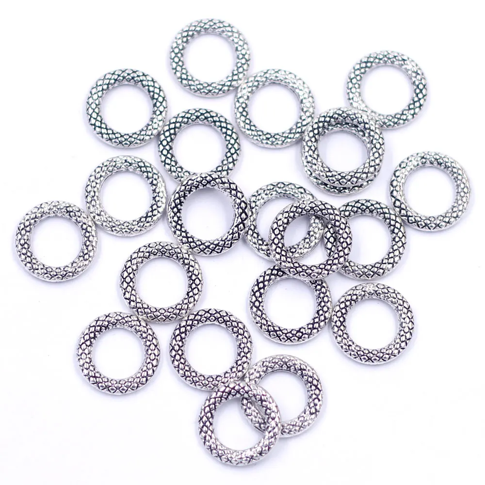 20Pcs Soldered Closed Jump Rings Lattice Metal Silver Tone Round Carved Jewelry DIY Findings Charms 14mm
20Pcs Soldered Closed Jump Rings Lattice Metal Silver Tone Round Carved Jewelry DIY Findings Charms 14mm